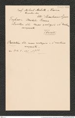 k.k. naturhistorisches Hofmuseum, Intendanzakten 1885-1896 (Hauer), Aktenzahl Z.442/1888, Seite 3